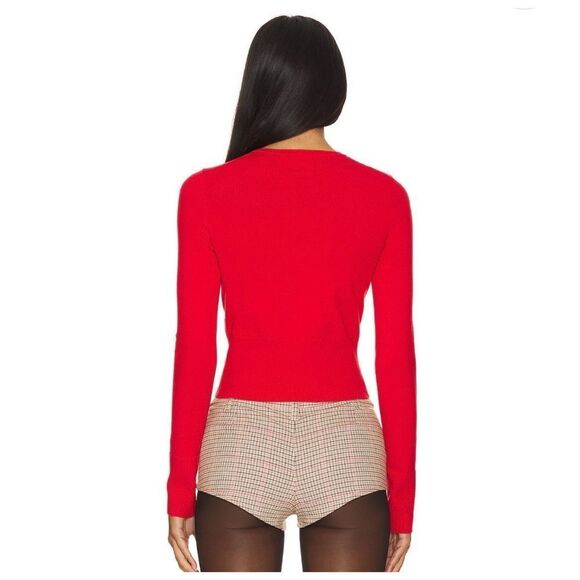 NWOT LOVERS + FRIENDS Scarlett Cardigan in Red - Picture 2 of 4